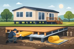How to Insulate a Park Home Floor Properly