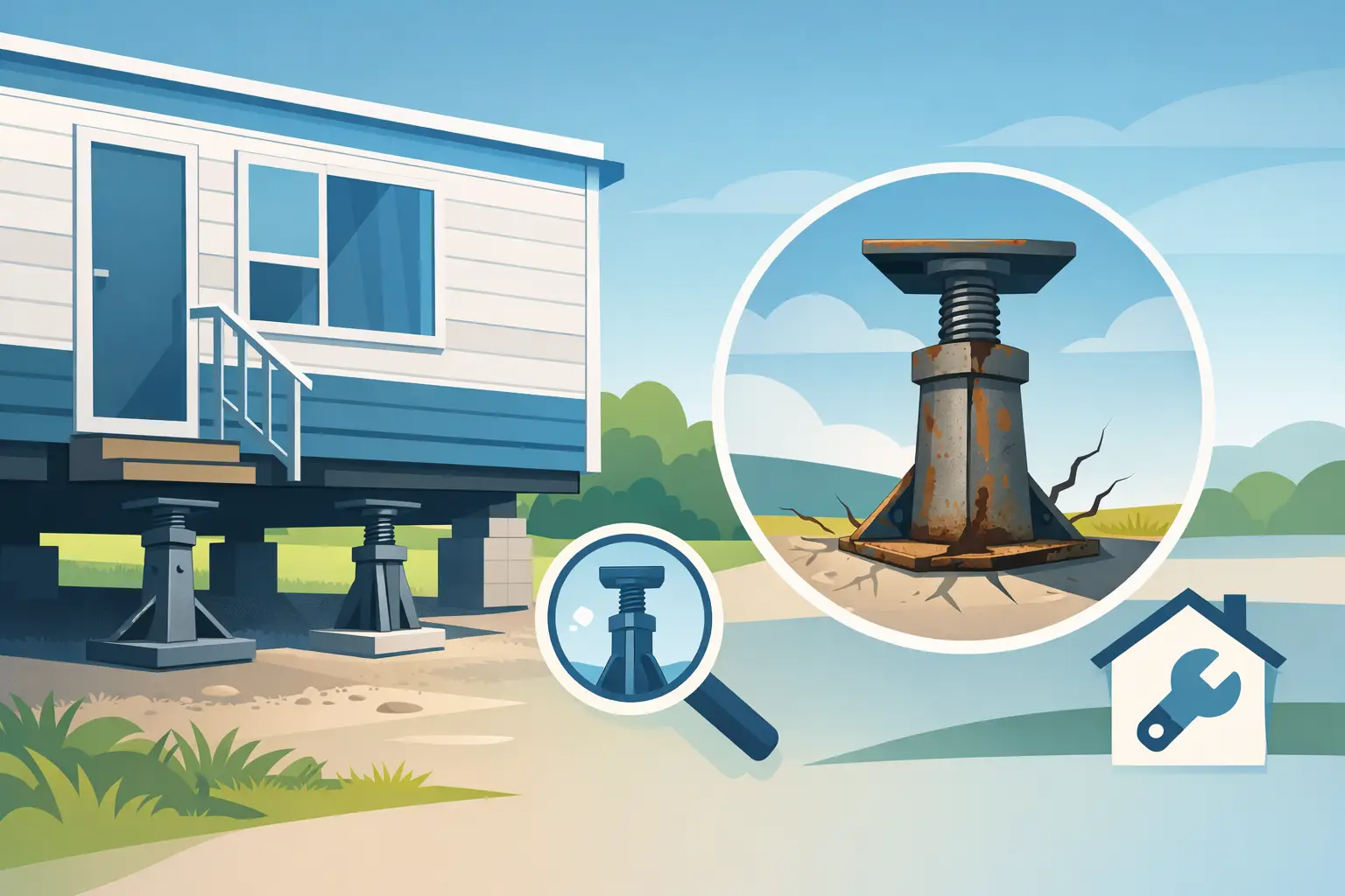 When Should Park Home Jacks Be Replaced?