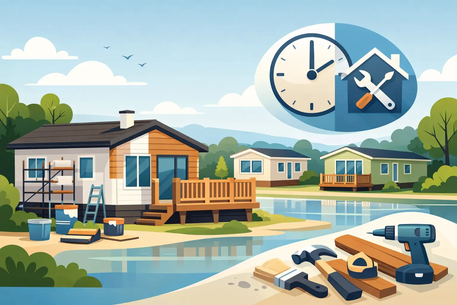 When to Refurbish Park Homes Properly