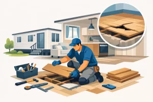 Park Home Floor Repair Guide for Lasting Comfort