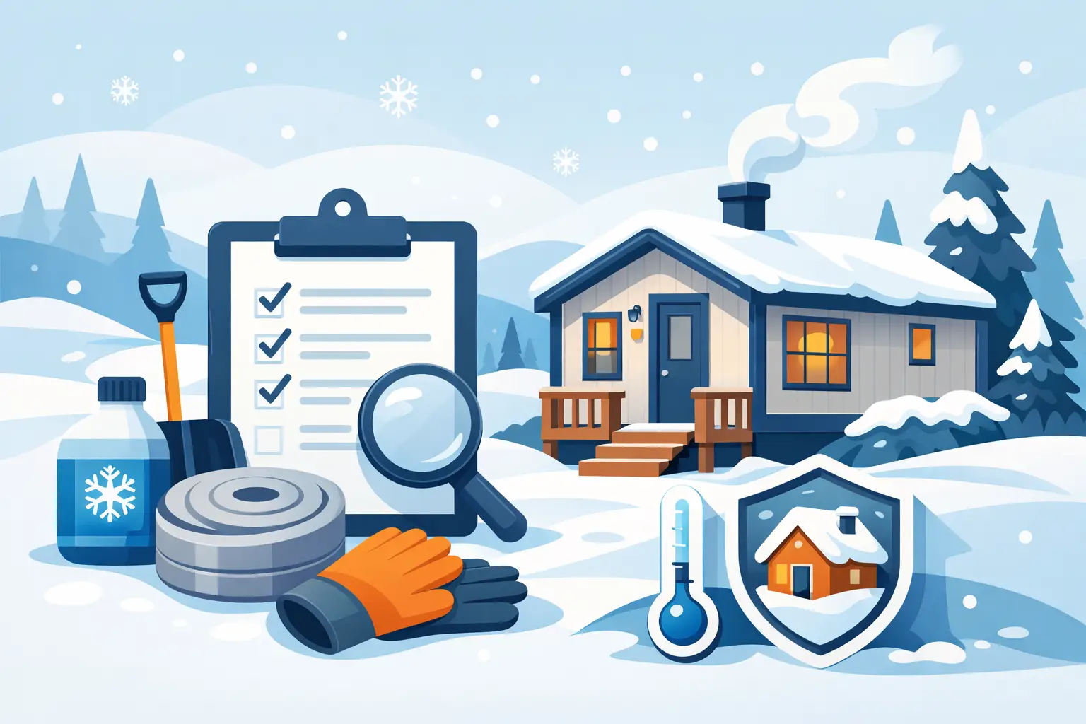 Park Home Winter Preparation Checklist