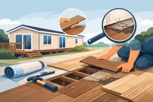 Can Park Home Floors Be Replaced? What to Know