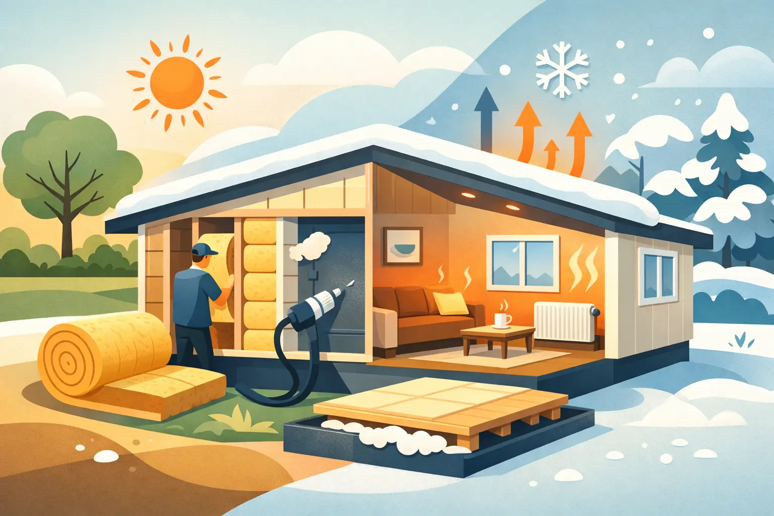 Best Park Home Insulation Upgrades for Warmer Living