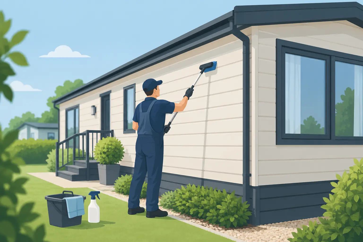 How to Maintain Park Home Cladding Properly
