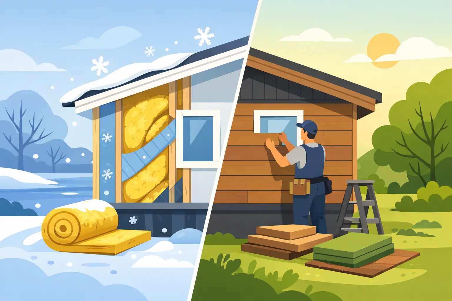 Park Home Insulation vs Cladding: Which Works?