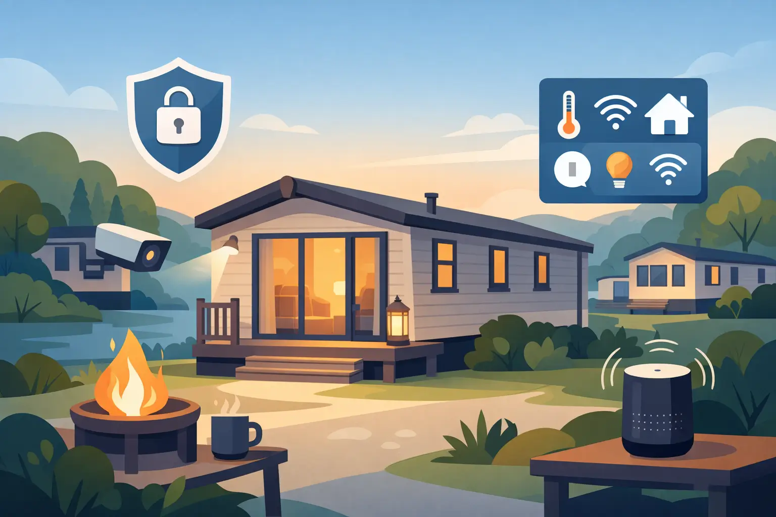 Park Homes That Stay Warm, Safe and Smart