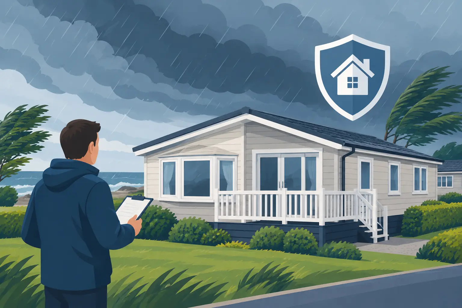 Are Park Homes Storm Safe? What Owners Should Check